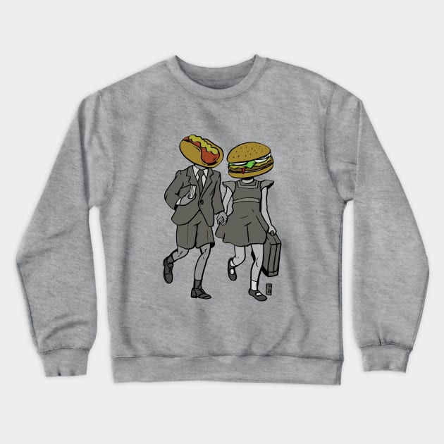 Frank & Patty Crewneck Sweatshirt by Thomcat23